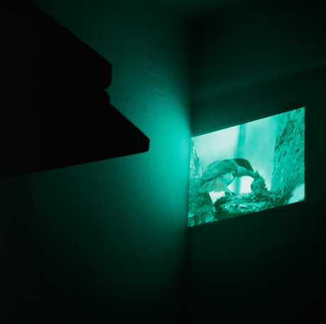 Corner, video projection, 2006